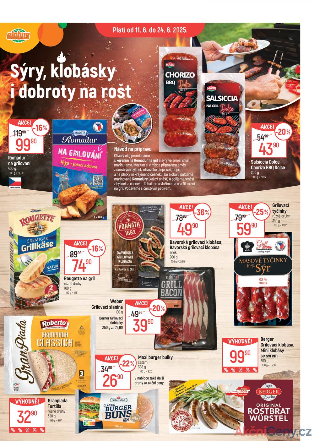 Leták Globus - Akční leták Globus 11.6. - 24.6.2025 - Globus Ostrava - strana 3