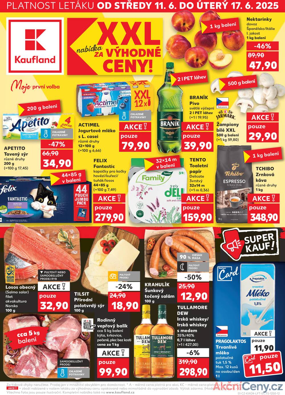 Leták Kaufland - Kaufland 11.6. - 17.6. - Kaufland - Louny - strana 1
