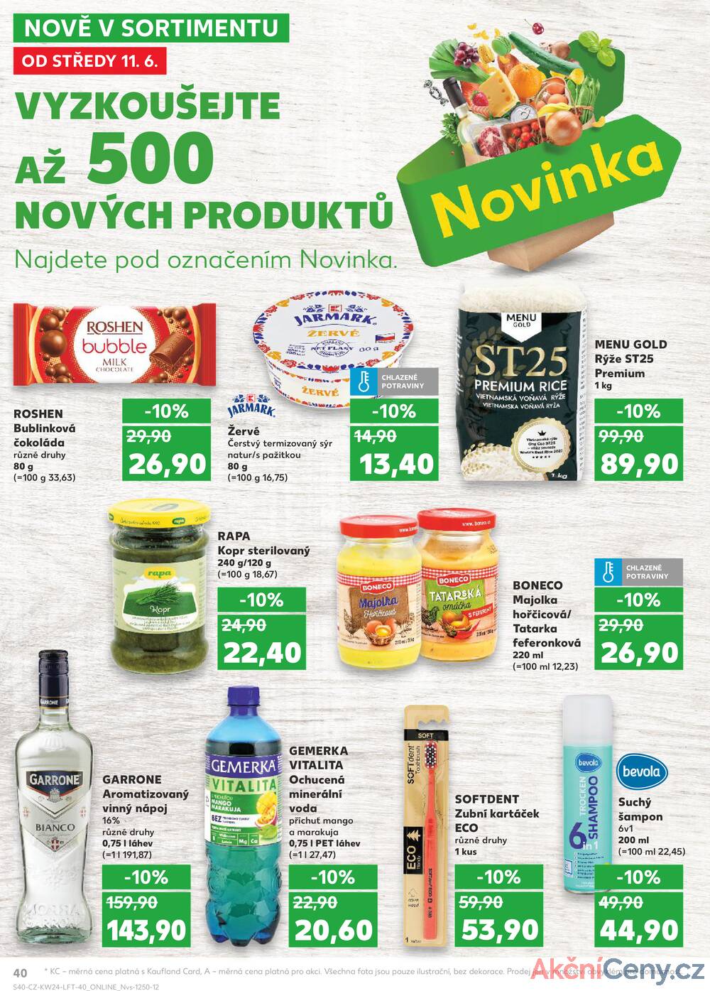 Leták Kaufland - Kaufland 11.6. - 17.6. - Kaufland - Rokycany - strana 40