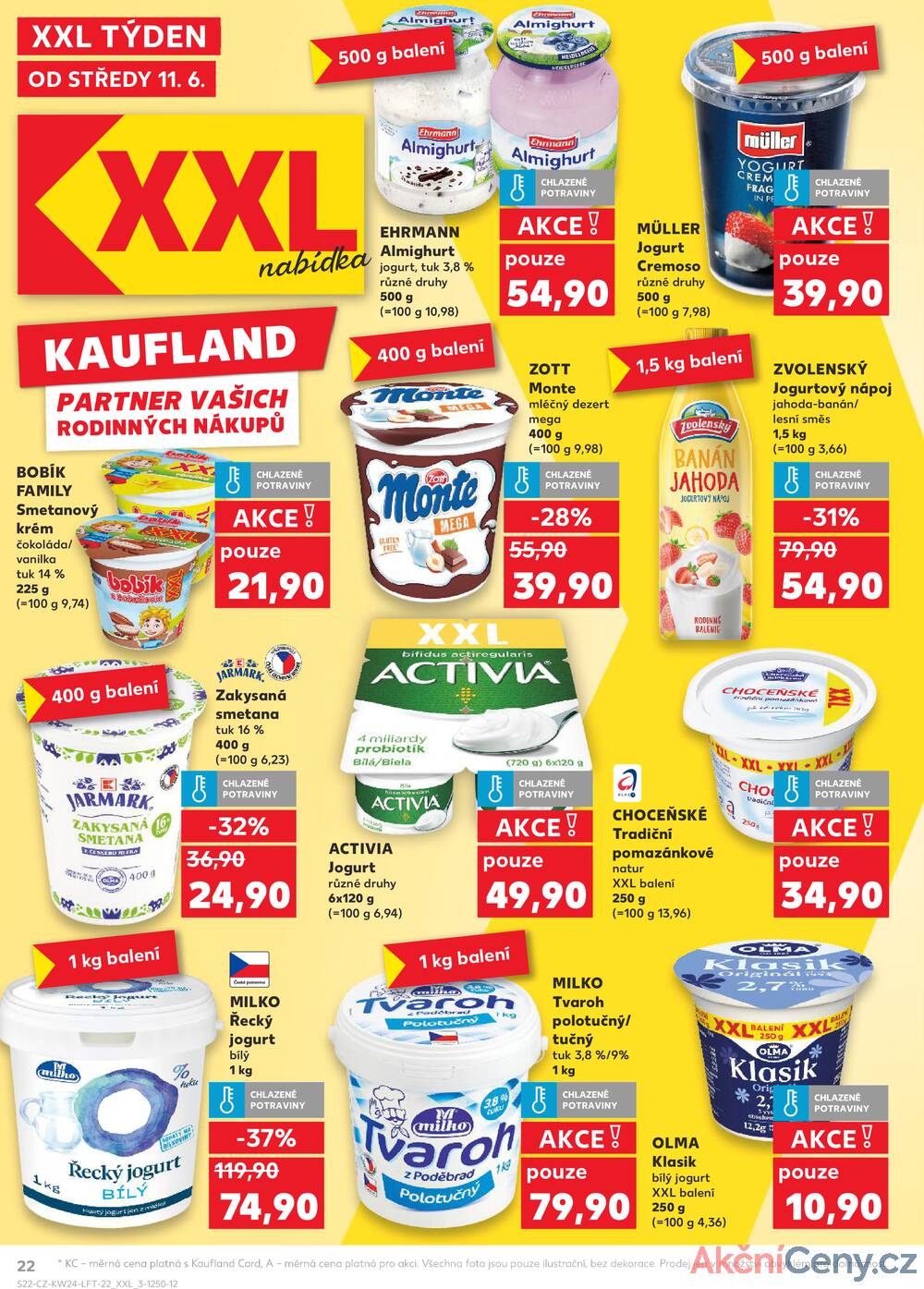 Leták Kaufland - Kaufland 11.6. - 17.6. - Kaufland - Teplice (Čs. Dobrovolců) - strana 22