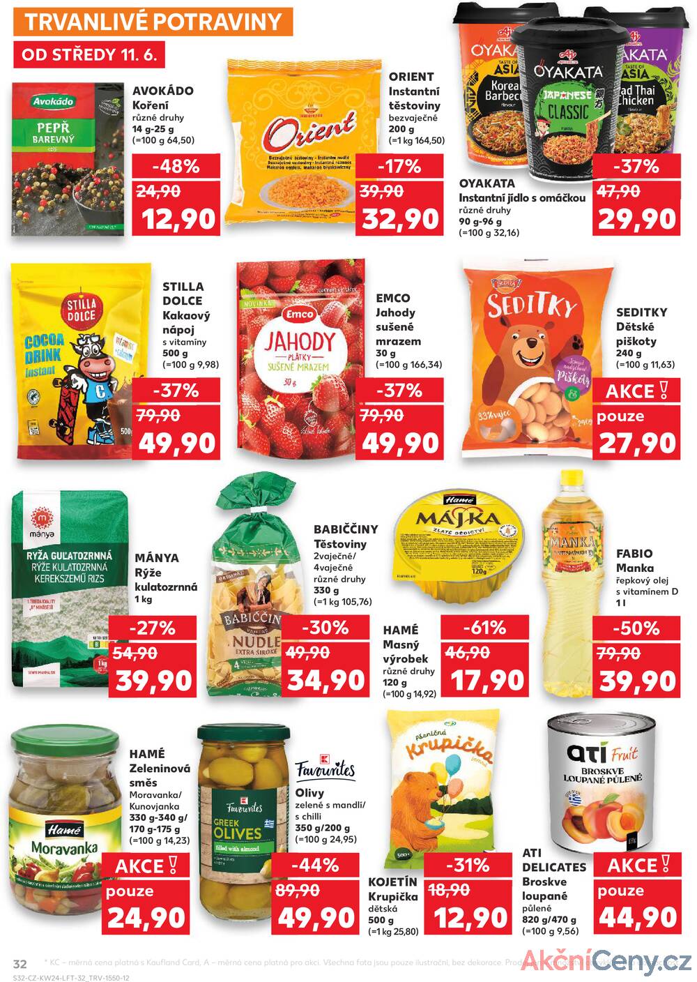 Leták Kaufland - Kaufland 11.6. - 17.6. - Kaufland - Teplice (Čs. Dobrovolců) - strana 32