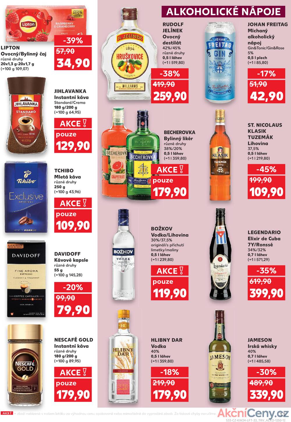 Leták Kaufland - Kaufland 11.6. - 17.6. - Kaufland - Benešov - strana 33