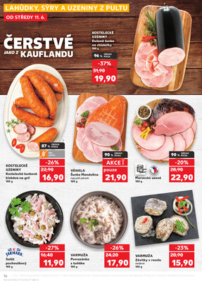 Kaufland 11.6. - 17.6. - Kaufland - Praha - Horní Měcholupy