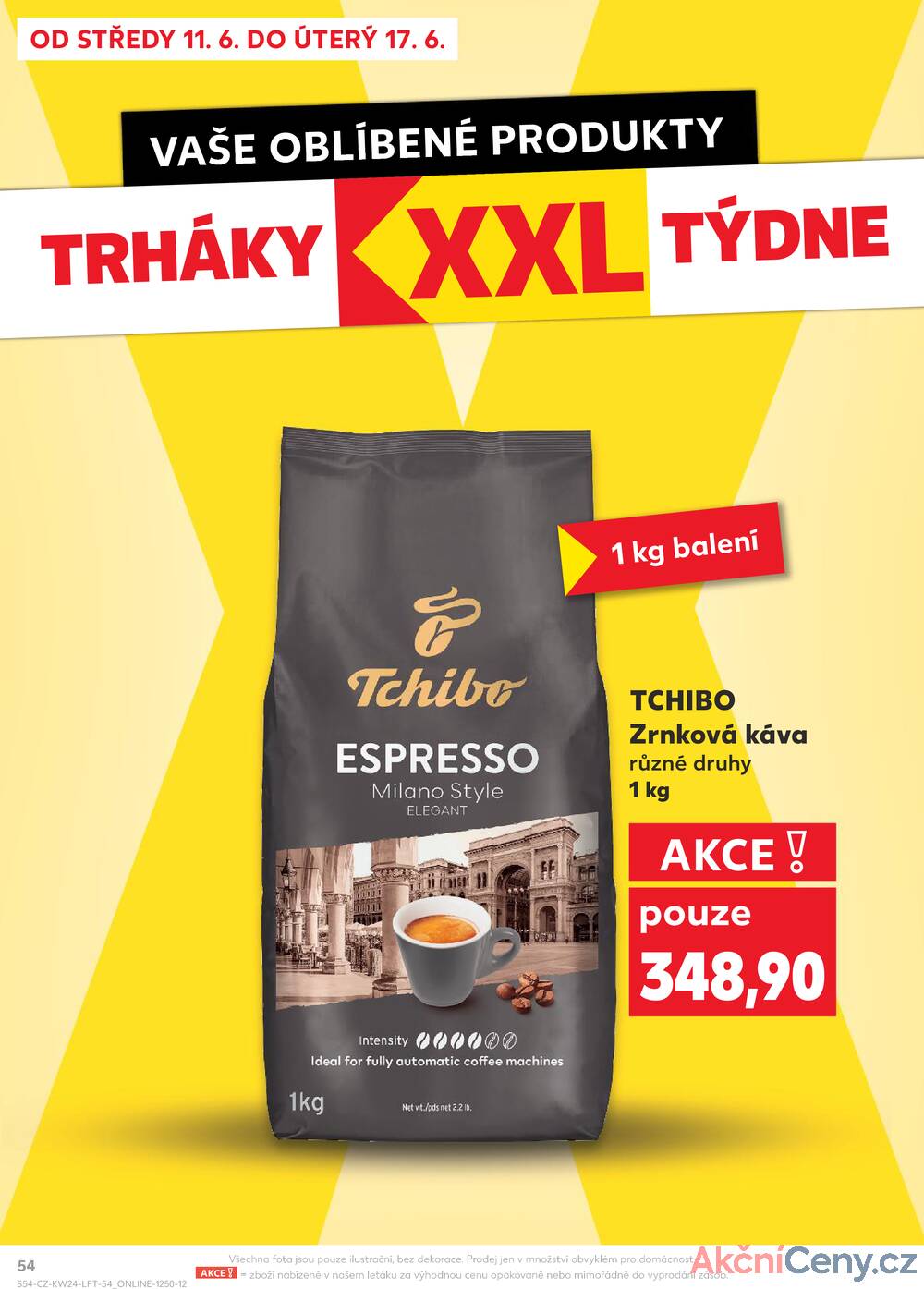 Leták Kaufland - Kaufland 11.6. - 17.6. - Kaufland - Praha 8 (Libeň) - strana 54