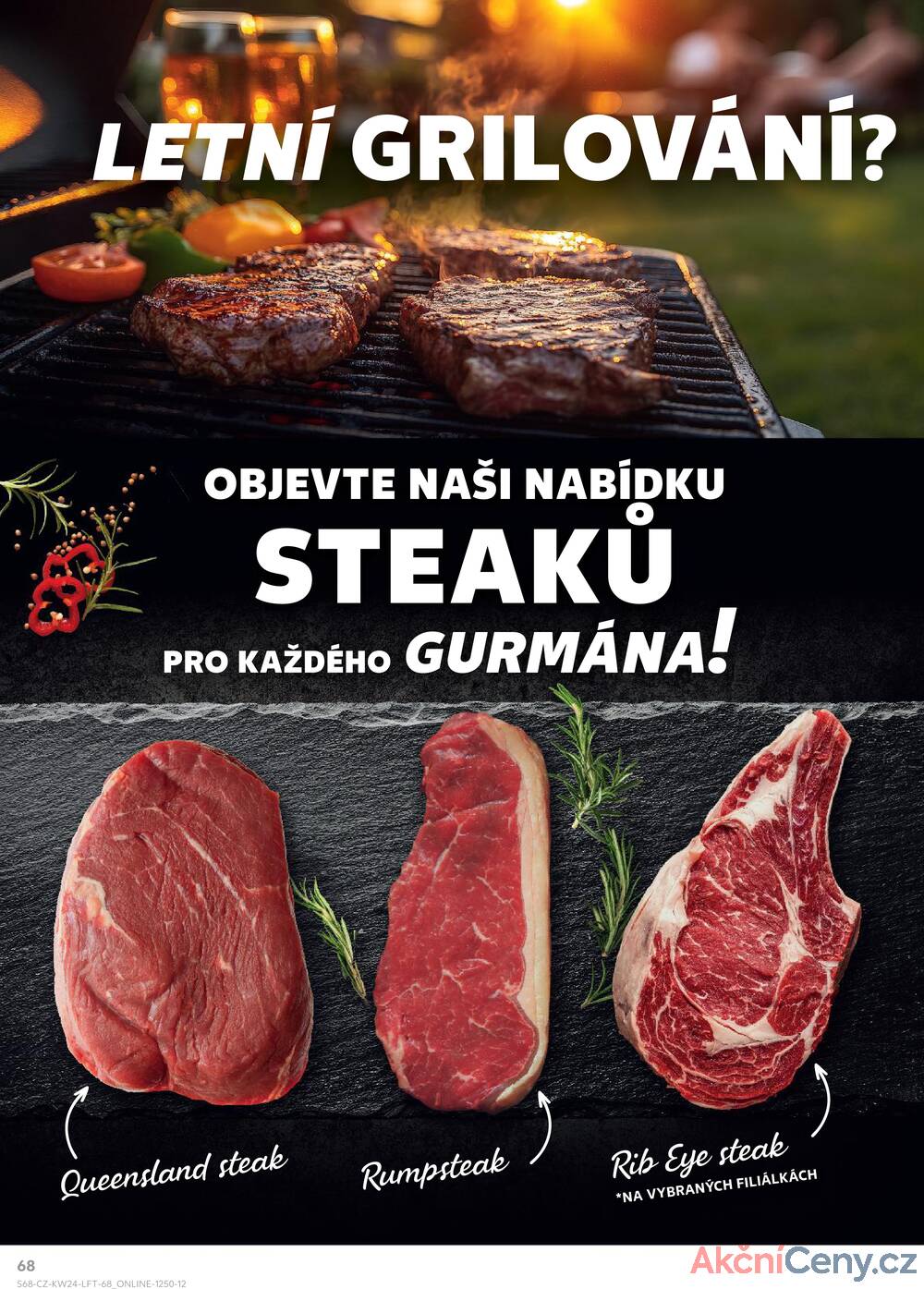 Leták Kaufland - Kaufland 11.6. - 17.6. - Kaufland - Praha 8 (Libeň) - strana 68