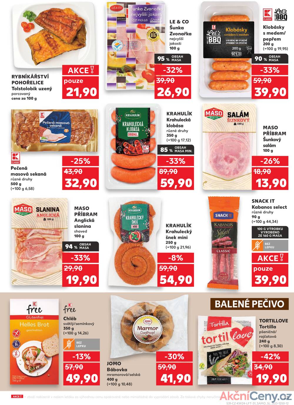 Leták Kaufland - Kaufland 11.6. - 17.6. - Kaufland - Zlín - Vršava - strana 31