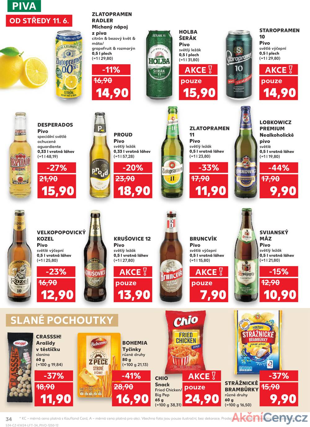 Leták Kaufland - Kaufland 11.6. - 17.6. - Kaufland - Havířov (Před Tratí) - strana 34
