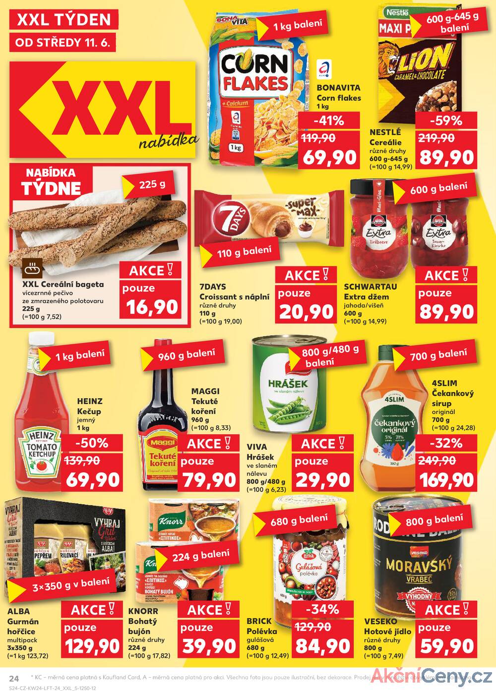 Leták Kaufland - Kaufland 11.6. - 17.6. - Kaufland - Kutná Hora - strana 24