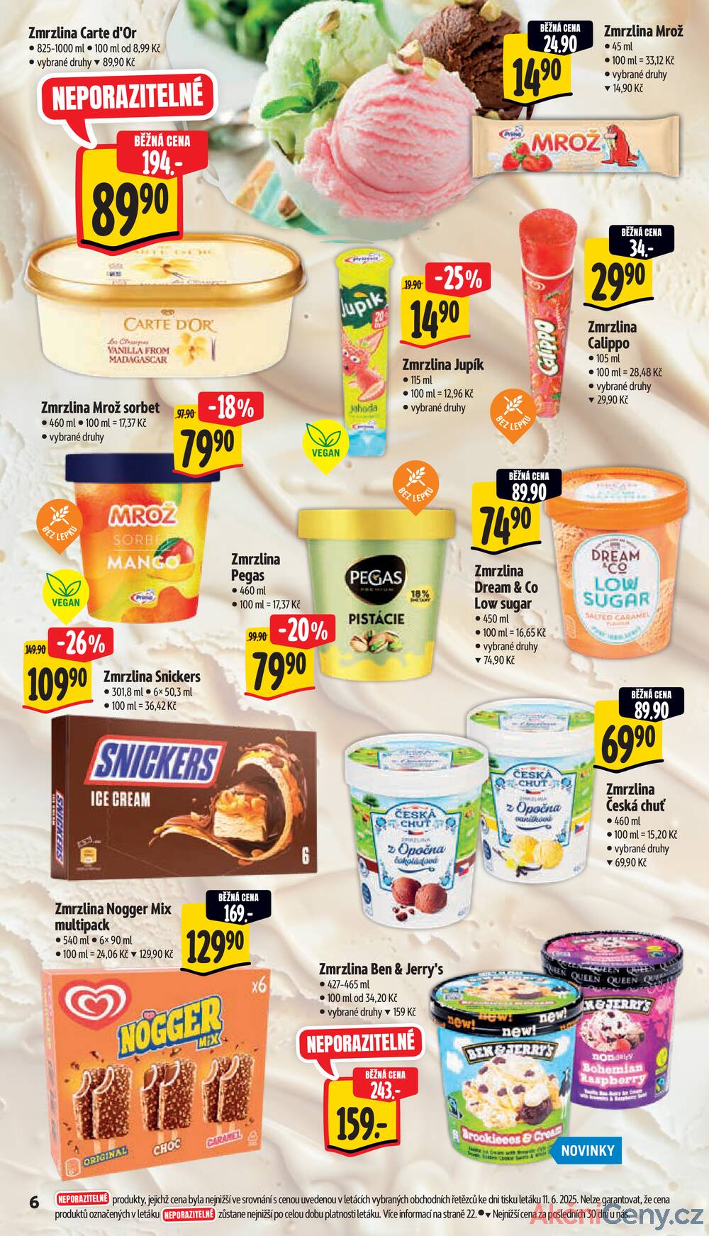 Leták Albert - Albert Supermarket od 18.6. do 24.6.2025 - strana 6 Leták Albert - Albert Supermarket od 18.6. do 24.6.2025 - strana 6