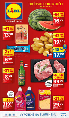 Letáky Lidl