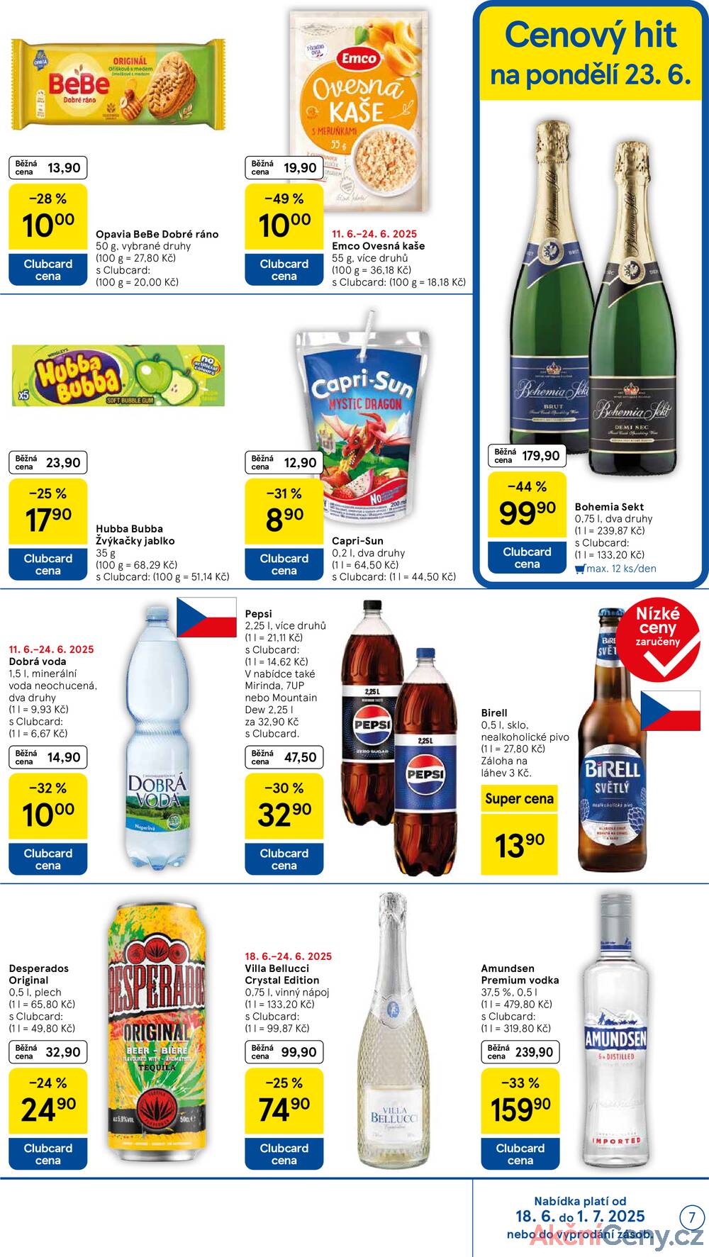 Leták Tesco - Tesco supermarkety od 18.6. do 24.6.2025 - strana 7 Leták Tesco - Tesco supermarkety od 18.6. do 24.6.2025 - strana 7