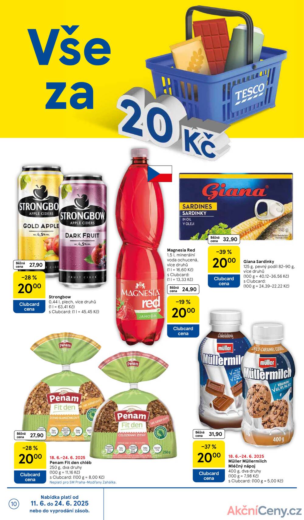 Leták Tesco - Tesco supermarkety od 18.6. do 24.6.2025 - strana 10 Leták Tesco - Tesco supermarkety od 18.6. do 24.6.2025 - strana 10