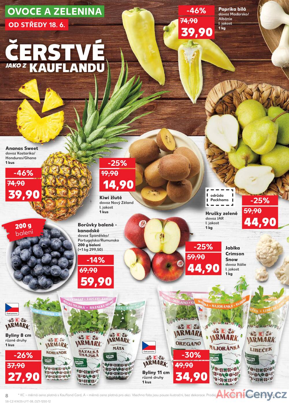 Leták Kaufland - Kaufland 18.6. - 24.6. - Kaufland - Prachatice - strana 8