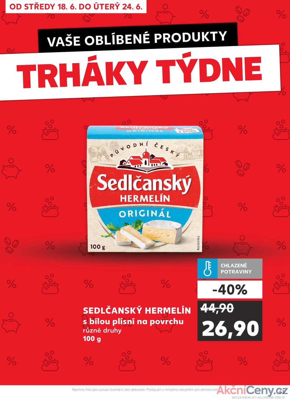 Leták Kaufland - Kaufland 18.6. - 24.6. - Kaufland - Třeboň - strana 63