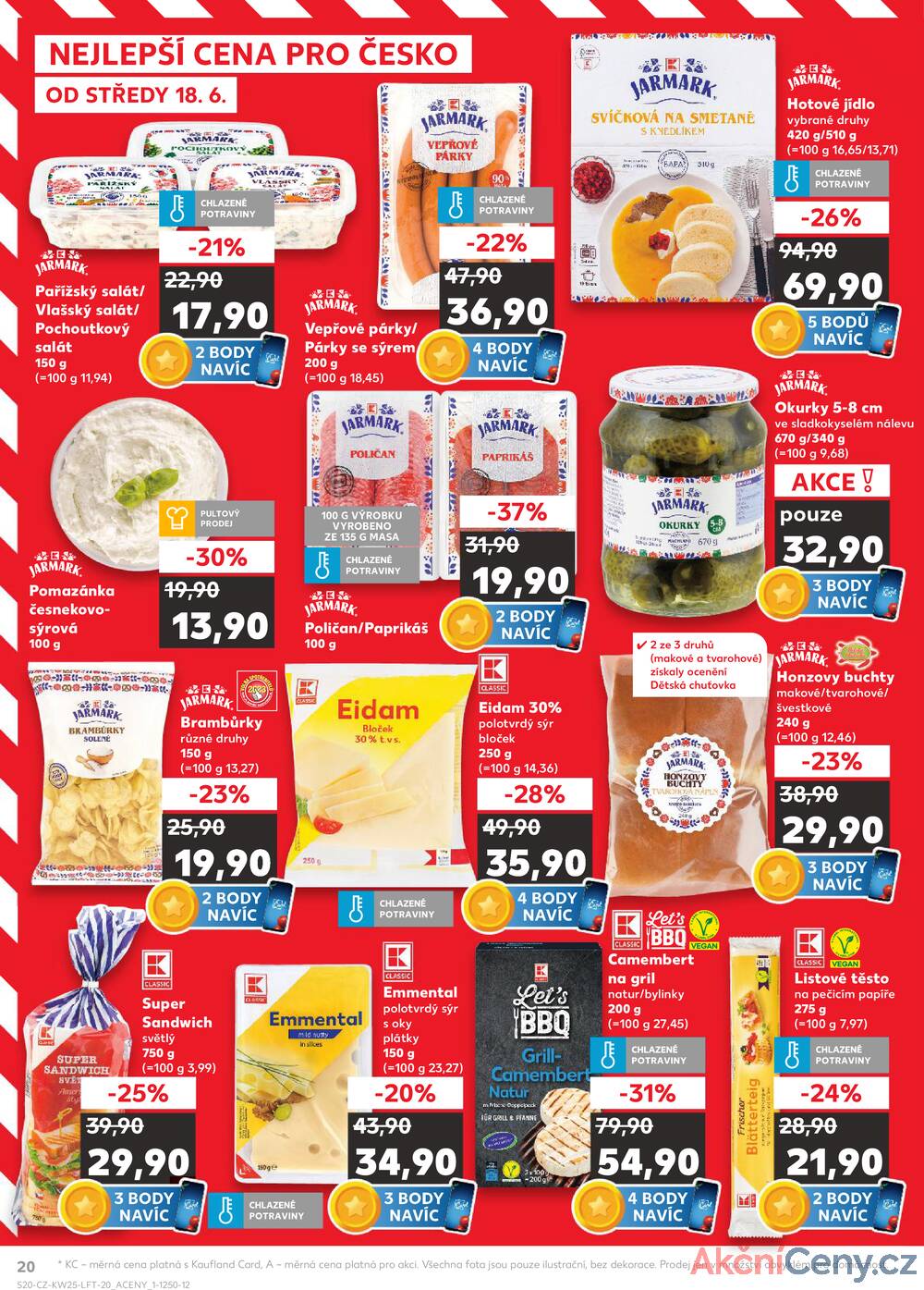 Leták Kaufland - Kaufland 18.6. - 24.6. - Kaufland - Rokycany - strana 20