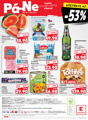 Kaufland 18.6. - 24.6. - Kaufland - Trutnov