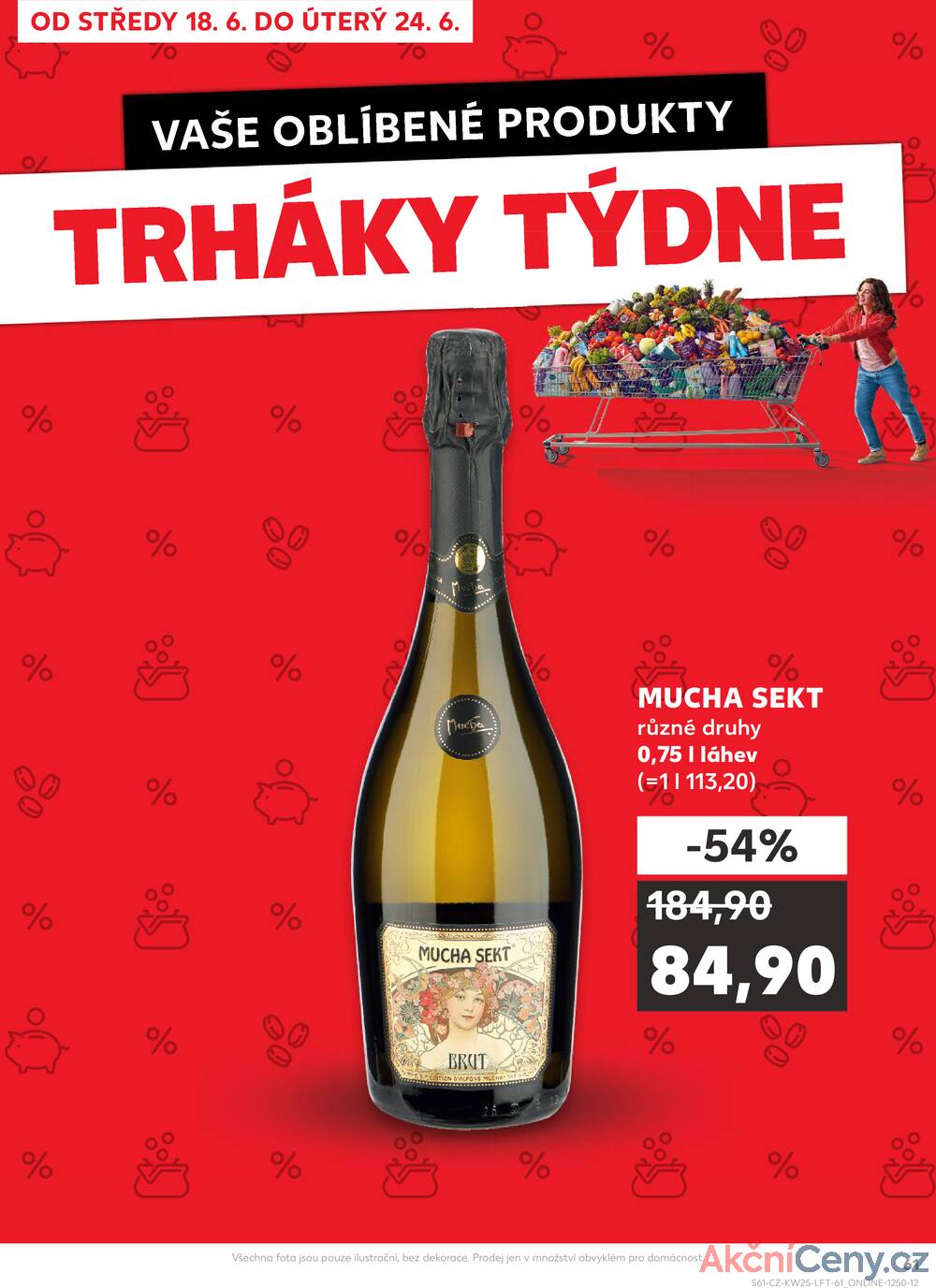 Leták Kaufland - Kaufland 18.6. - 24.6. - Kaufland - Lovosice (Siřejovická) - strana 61
