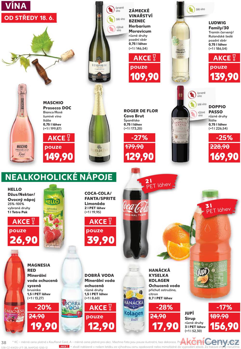 Leták Kaufland - Kaufland 18.6. - 24.6. - Kaufland - Česká Lípa - strana 38