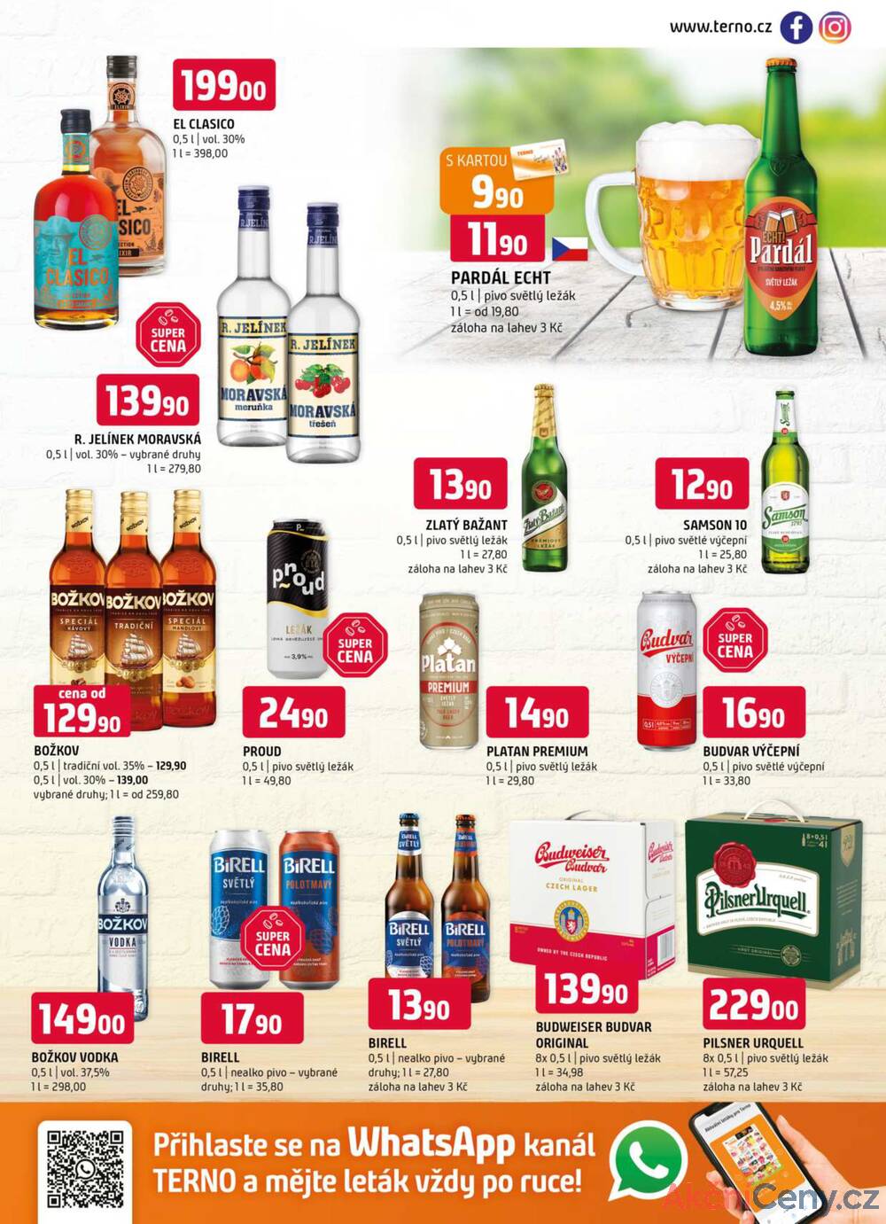 Leták Terno - Terno České Budějovice, Třeboň, Trhové sviny od 18.6. do 24.6.2025 - strana 13