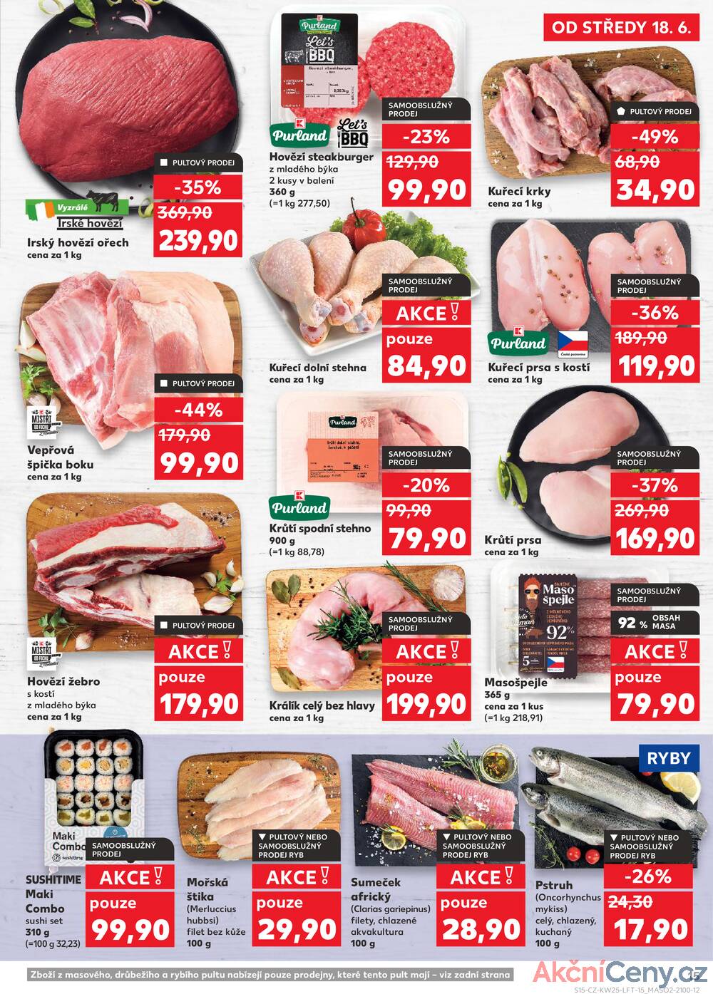Leták Kaufland - Kaufland 18.6. - 24.6. - Kaufland - Ostrava - Poruba - strana 15