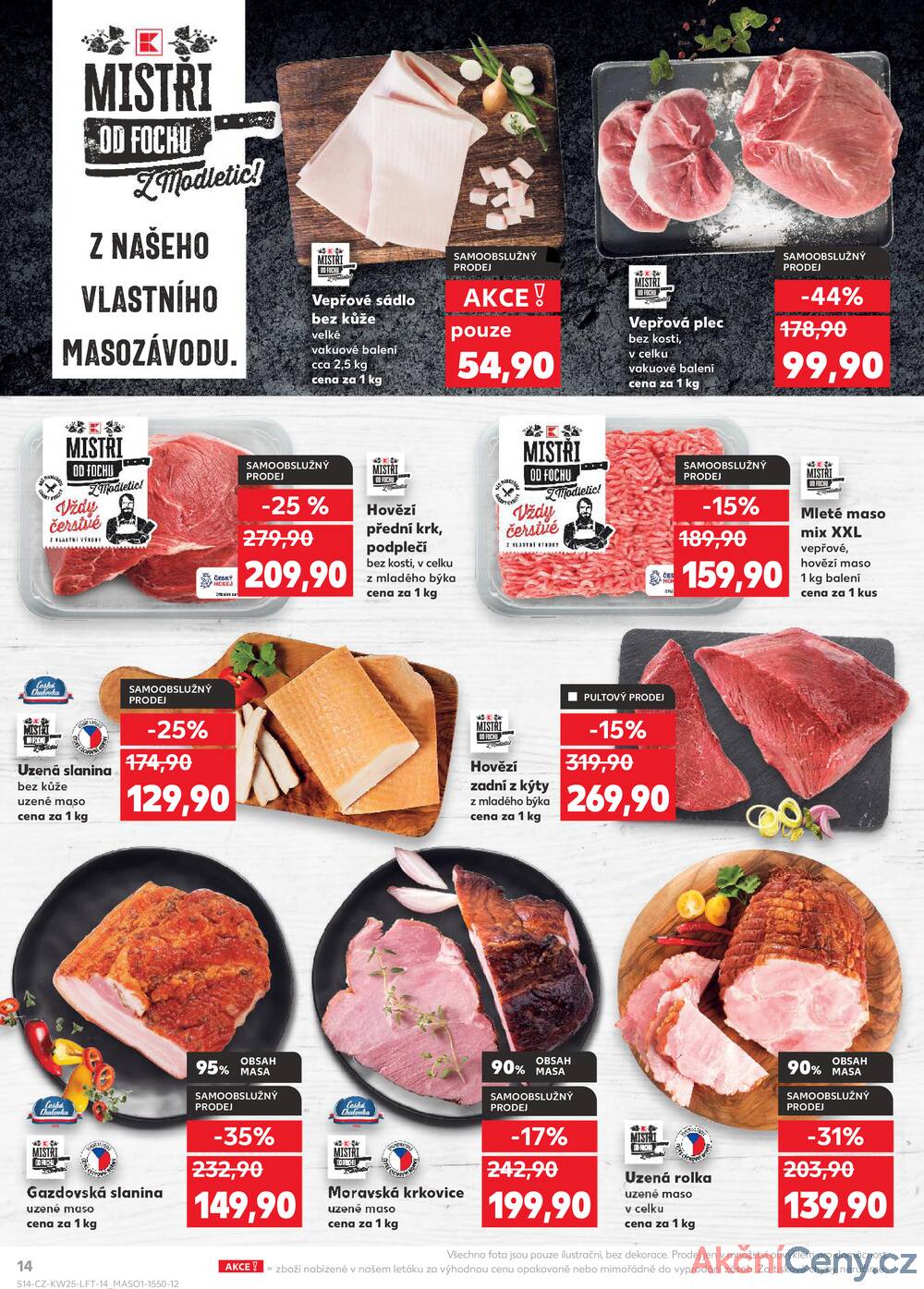 Leták Kaufland - Kaufland 18.6. - 24.6. - Kaufland Praha-Barrandov - strana 14