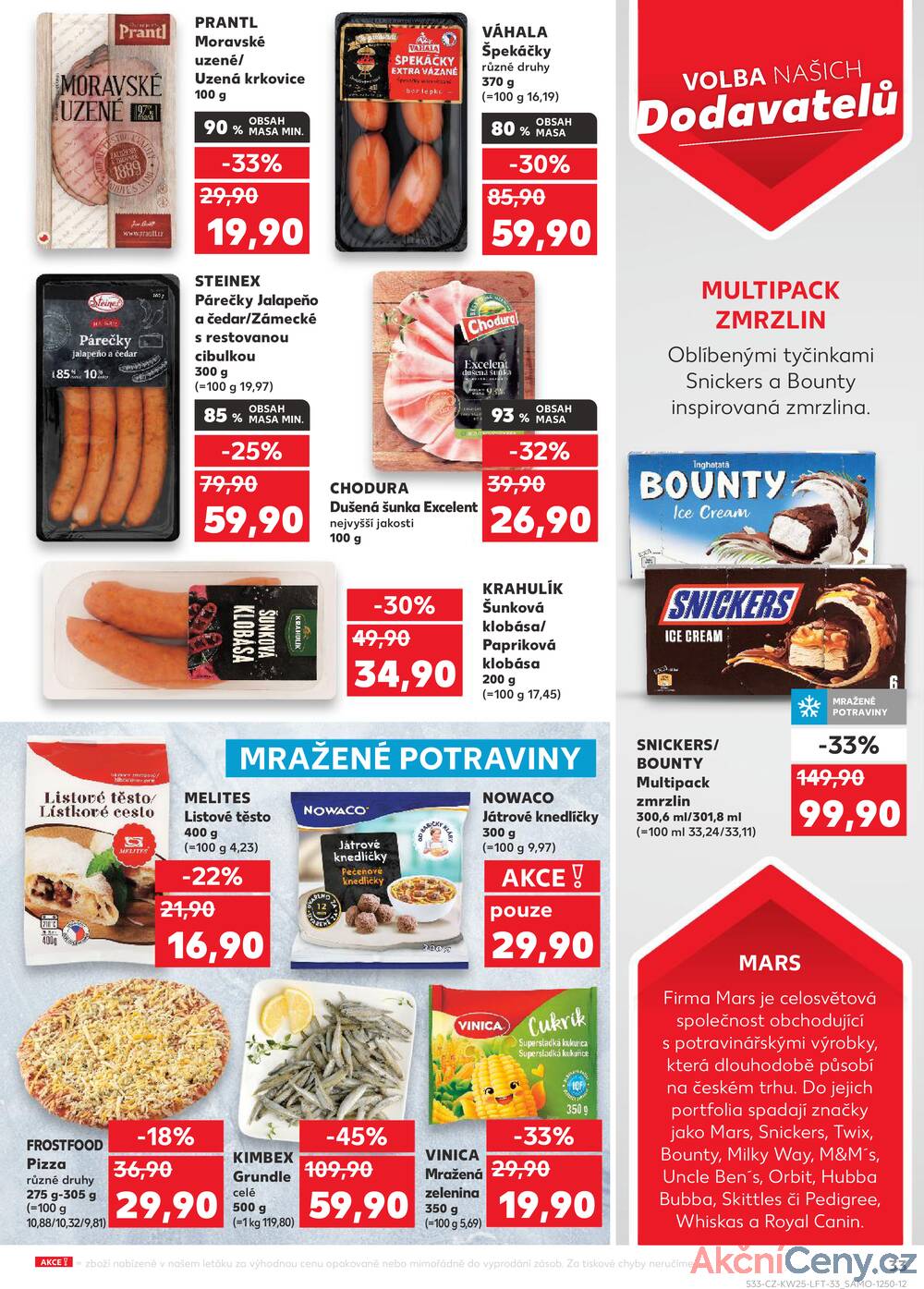 Leták Kaufland - Kaufland 18.6. - 24.6. - Kaufland - Slaný - strana 33