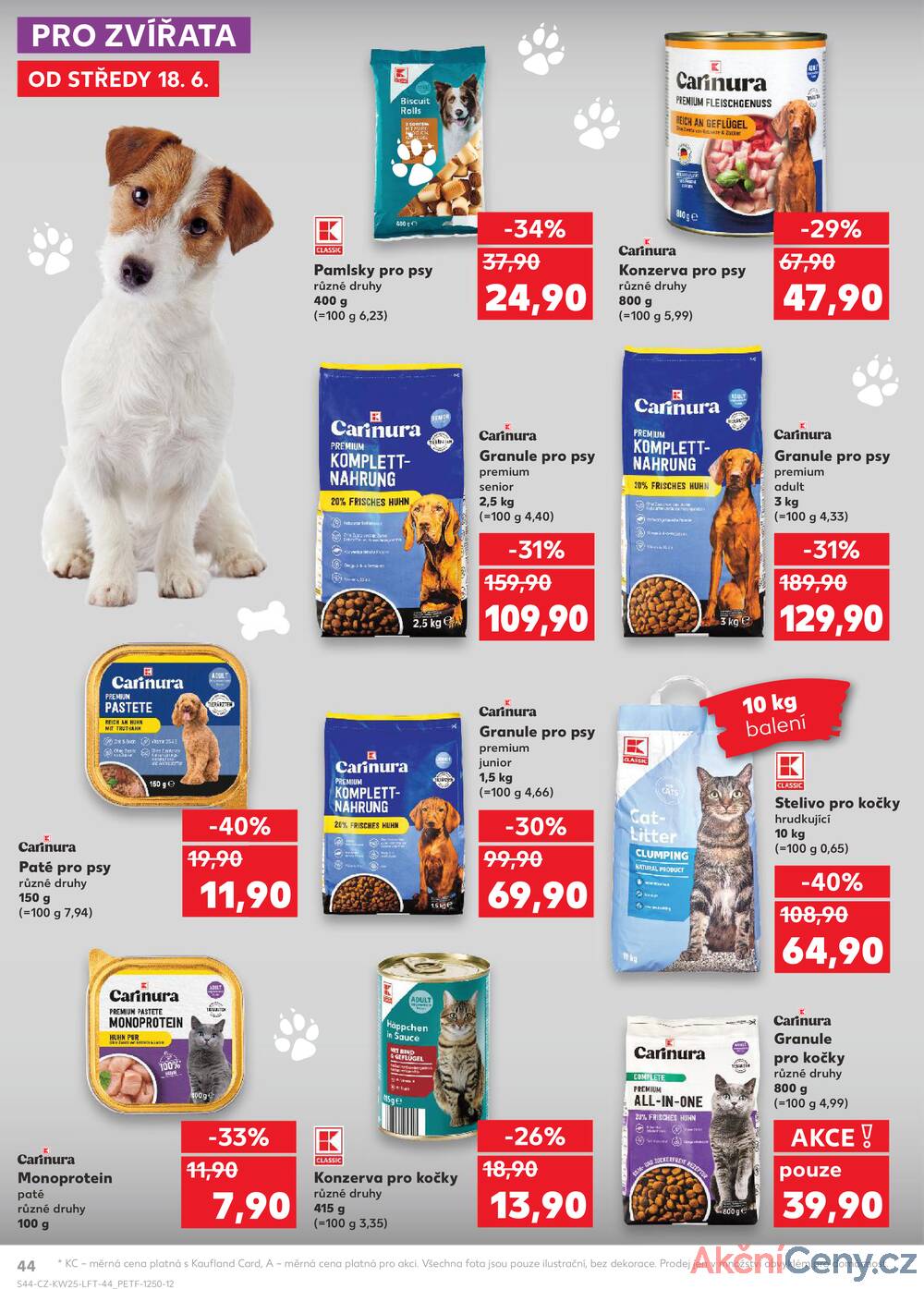Leták Kaufland - Kaufland 18.6. - 24.6. - Kaufland - Slaný - strana 44