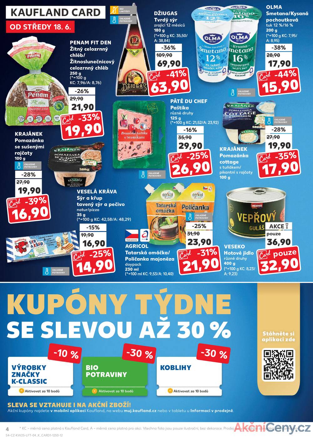 Leták Kaufland - Kaufland 18.6. - 24.6. - Kaufland - Zábřeh na Moravě - strana 4