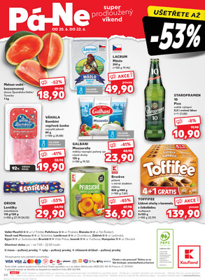 Kaufland 18.6. - 24.6. - Kaufland - Veselí nad Moravou