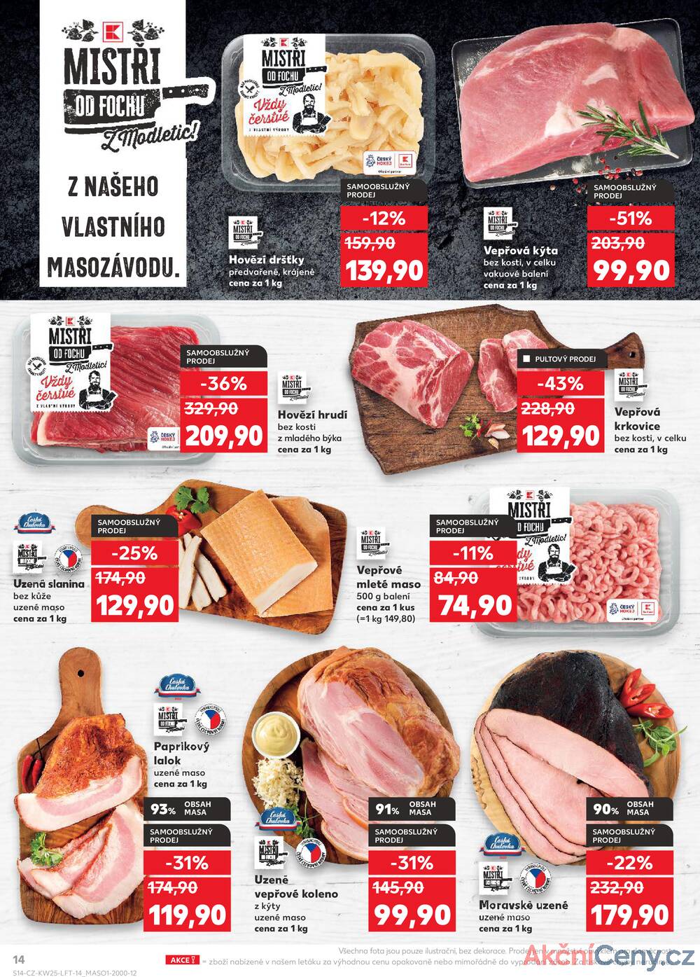 Leták Kaufland - Kaufland 18.6. - 24.6. - Kaufland - Zlín - Vršava - strana 14