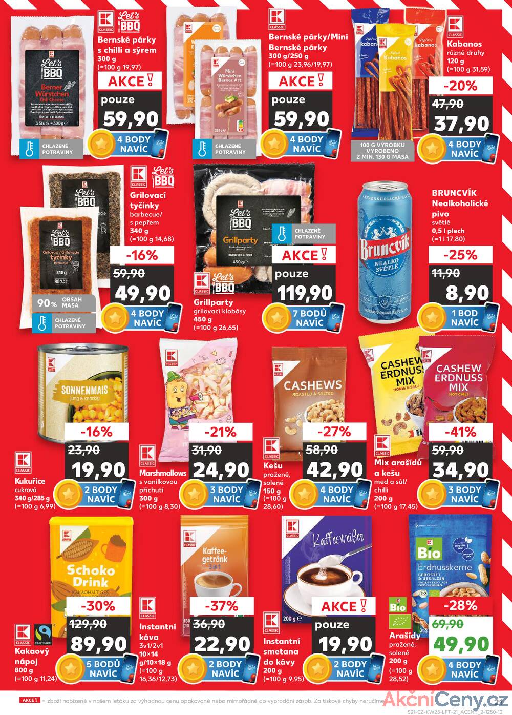 Leták Kaufland - Kaufland 18.6. - 24.6. - Kaufland - Brno - Židenice - strana 21