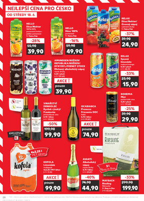 Kaufland 18.6. - 24.6. - Kaufland - Brno - Ponava
