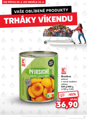 Kaufland 18.6. - 24.6. - Kaufland - Brno - Ponava