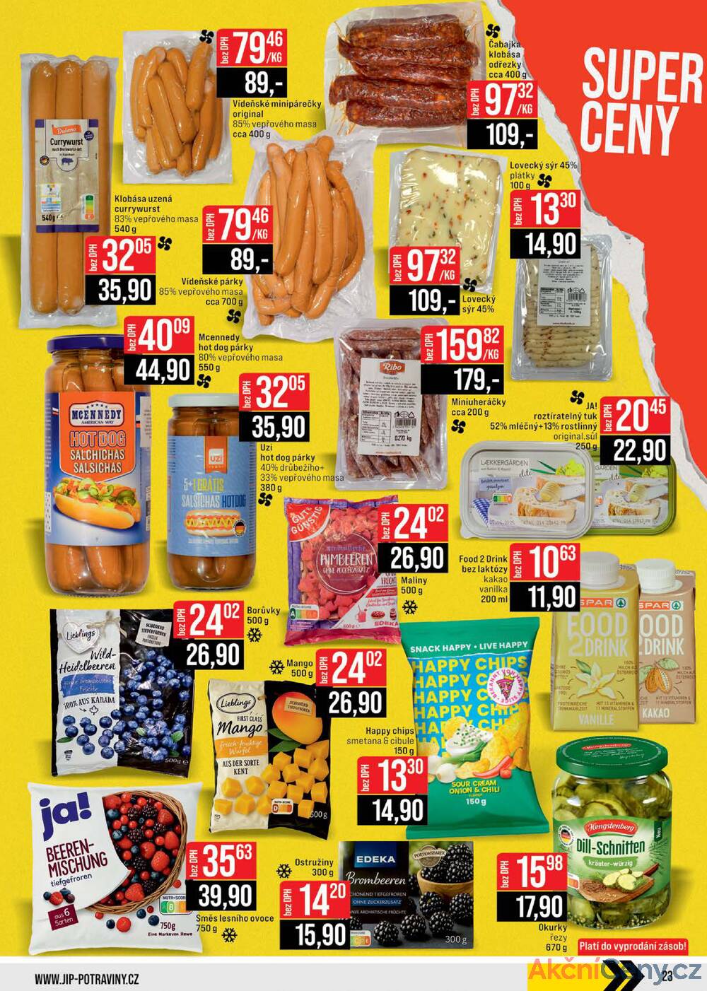 Leták JIP - JIP Cash & Carry Brno, Praha, Ostrava od 18.6. do 24.6.2025 - strana 23 Leták JIP - JIP Cash & Carry Brno, Praha, Ostrava od 18.6. do 24.6.2025 - strana 23