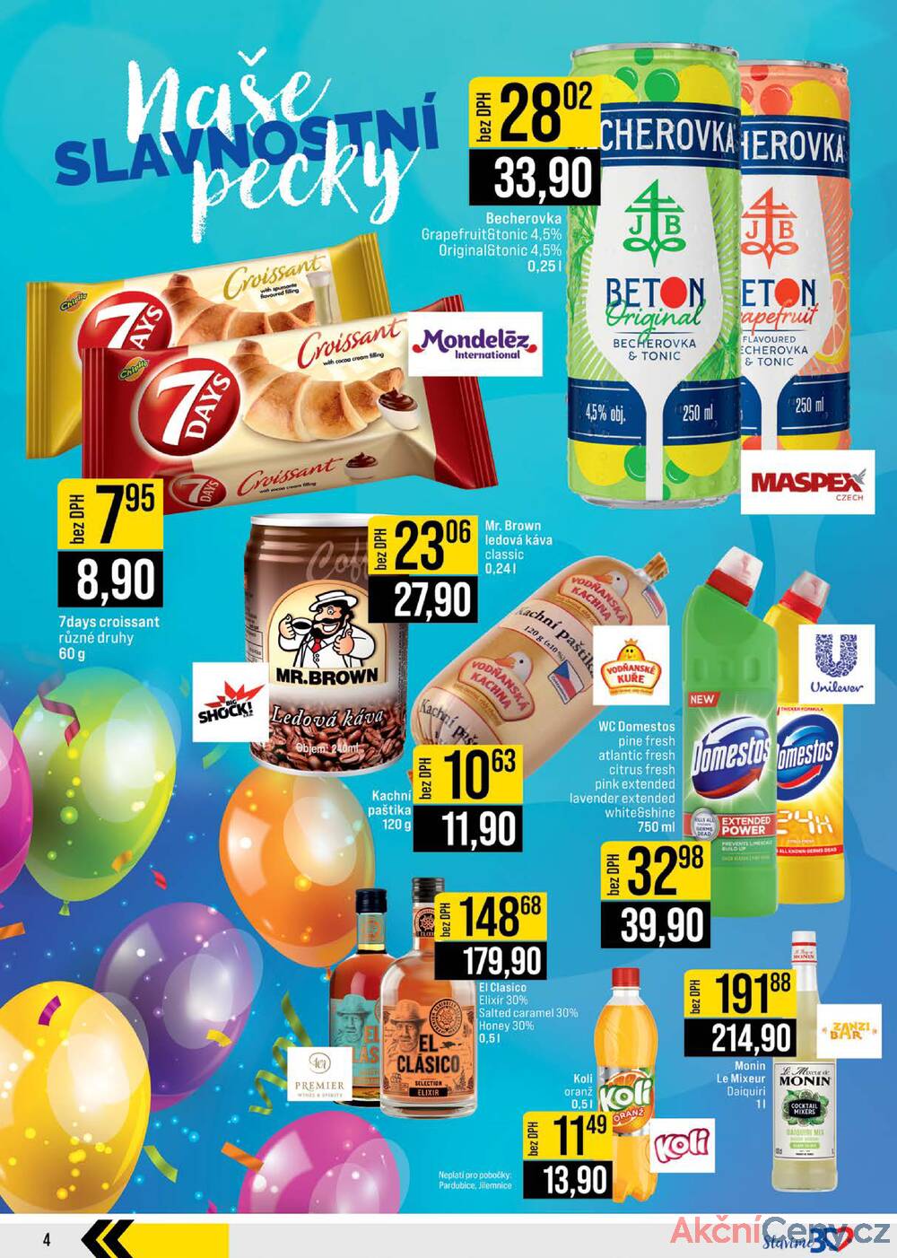 Leták JIP - JIP Cash & Carry Jilemnice, Pardubice, Ostrava, Karlovy Vary, Olomouc a Zlín od 18.6. do 24.6.2025 - strana 4 Leták JIP - JIP Cash & Carry Jilemnice, Pardubice, Ostrava, Karlovy Vary, Olomouc a Zlín od 18.6. do 24.6.2025 - strana 4
