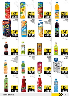JIP Cash & Carry České Budějovice, Most, Náchod, Polička, Sušice a Svoboda nad Úpou od 18.6. do 24.6.2025