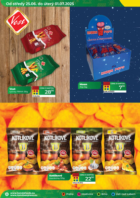 Tamda Foods od 25.6. do 1.7.2025