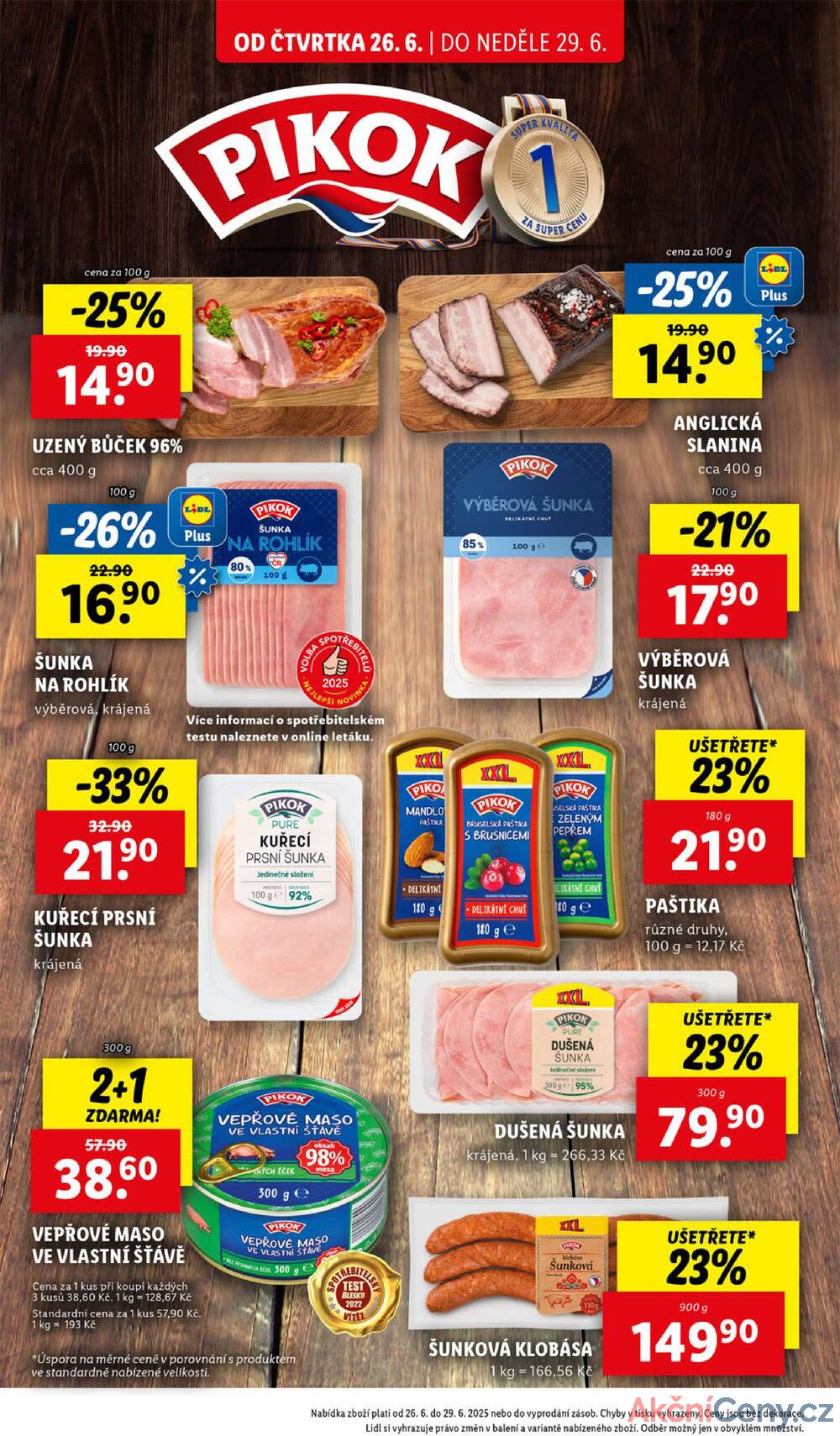 Leták Lidl - Lidl Čtvrtek od 26.6. do 29.6.2025 - strana 14 Leták Lidl - Lidl Čtvrtek od 26.6. do 29.6.2025 - strana 14
