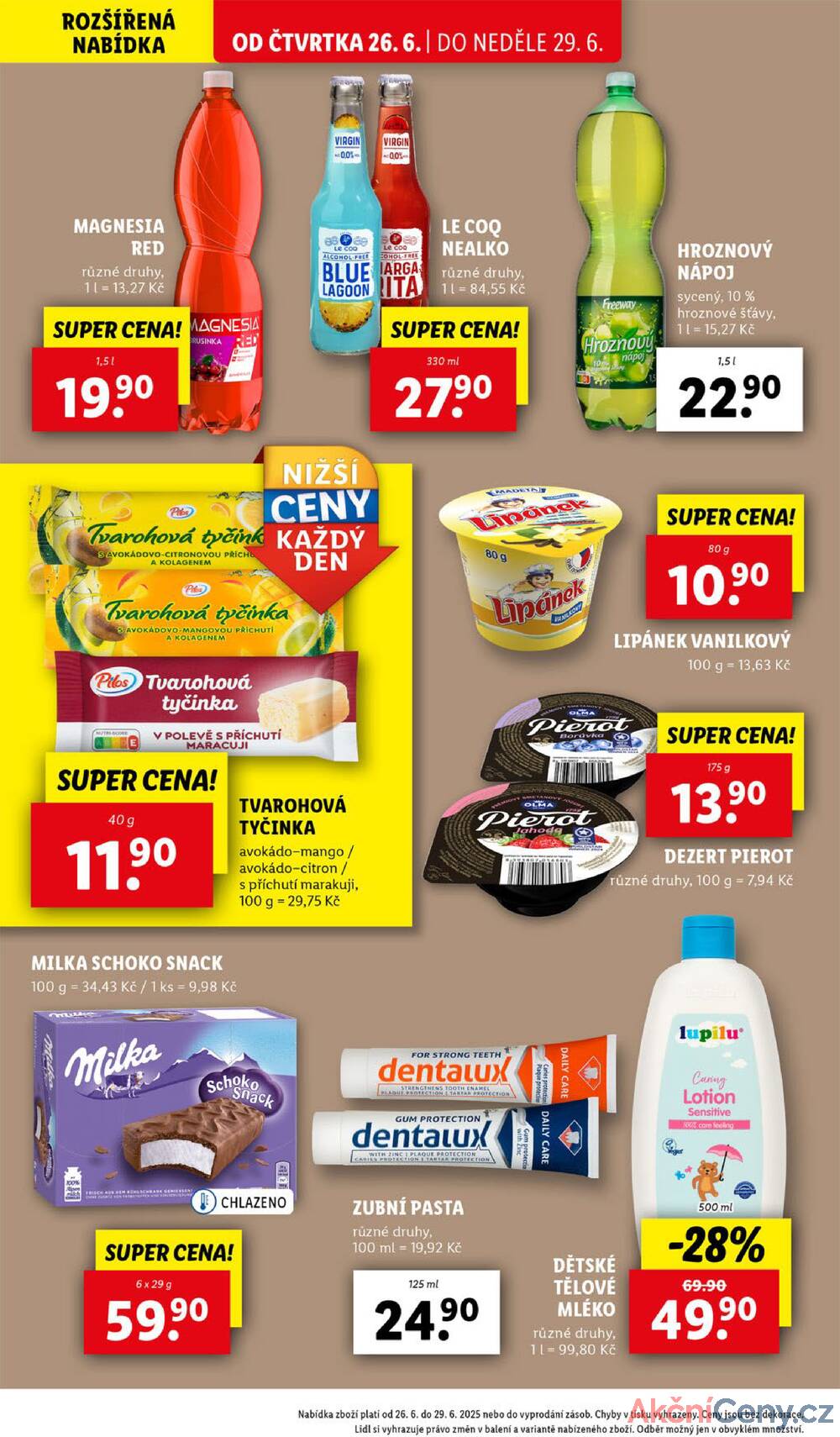 Leták Lidl - Lidl Čtvrtek od 26.6. do 29.6.2025 - strana 16 Leták Lidl - Lidl Čtvrtek od 26.6. do 29.6.2025 - strana 16