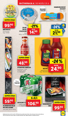 Lidl Čtvrtek od 26.6. do 29.6.2025