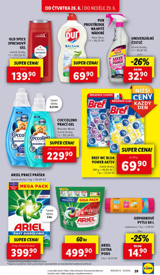 Lidl Čtvrtek od 26.6. do 29.6.2025