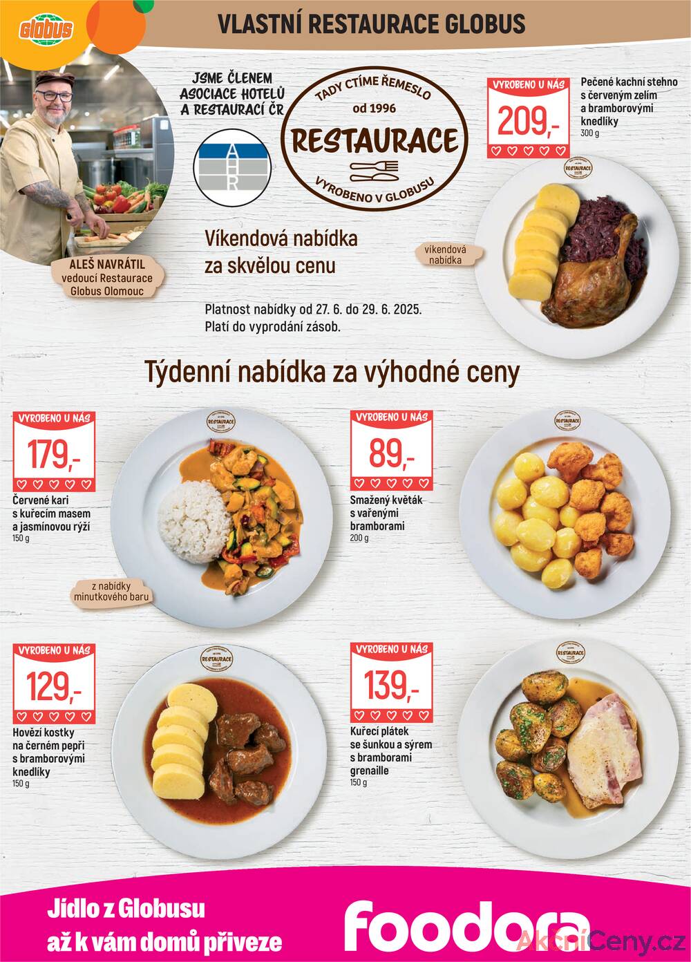 Leták Globus - Akční leták Globus 25.6. - 1.7.2025 - Globus Olomouc - strana 7