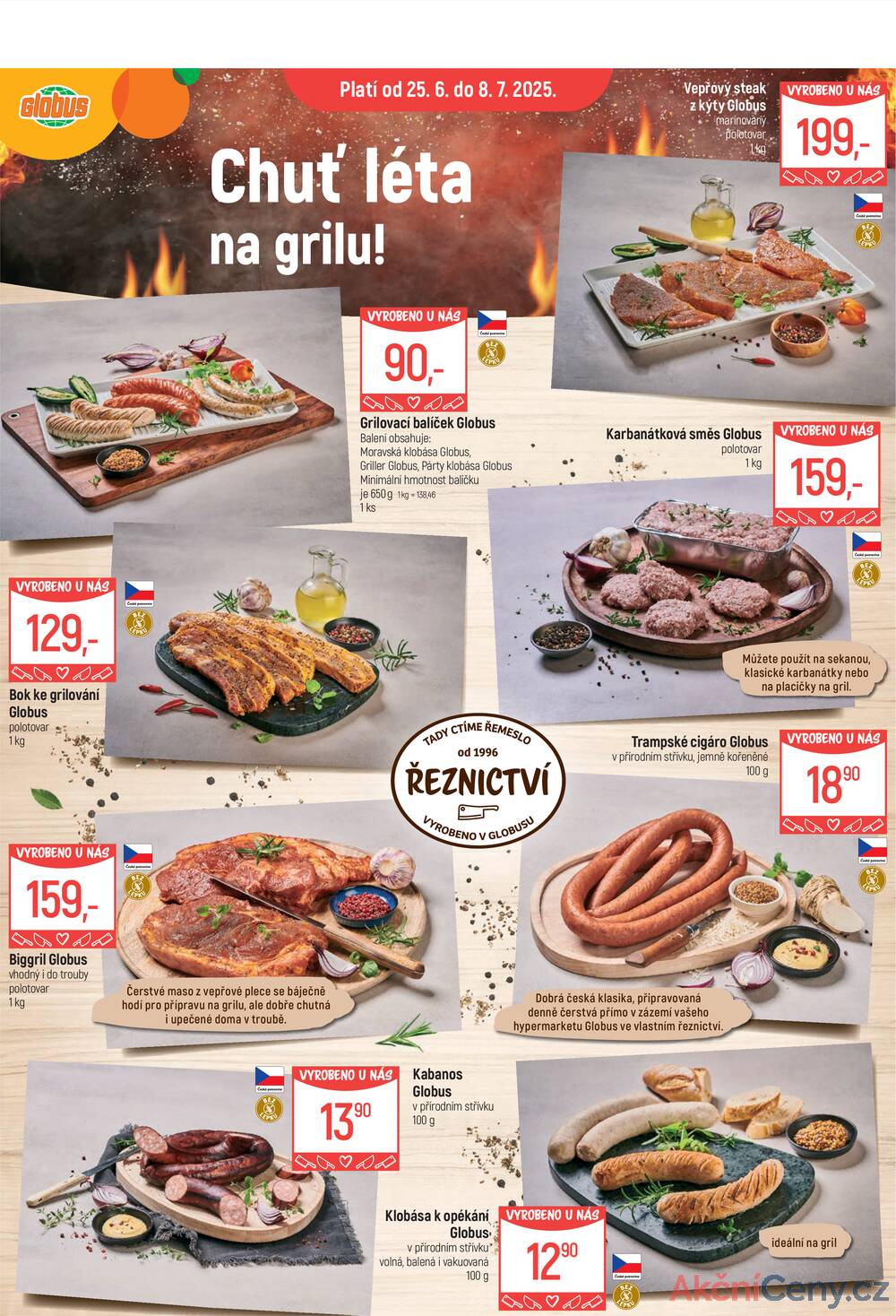 Leták Globus - Akční leták Globus 25.6. - 8.7.2025 - Globus Brno Ivanovice - strana 1 Leták Globus - Akční leták Globus 25.6. - 8.7.2025 - Globus Brno Ivanovice - strana 1