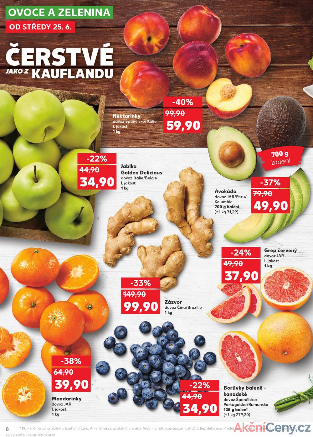 Leták Kaufland - Kaufland 25.6. - 1.7. - Kaufland - Strakonice - strana 8