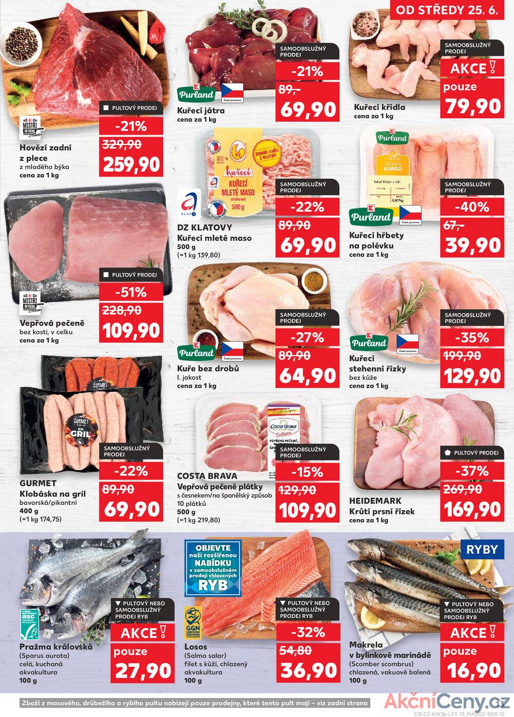 Leták Kaufland - Kaufland 25.6. - 1.7. - Kaufland - Strakonice - strana 13