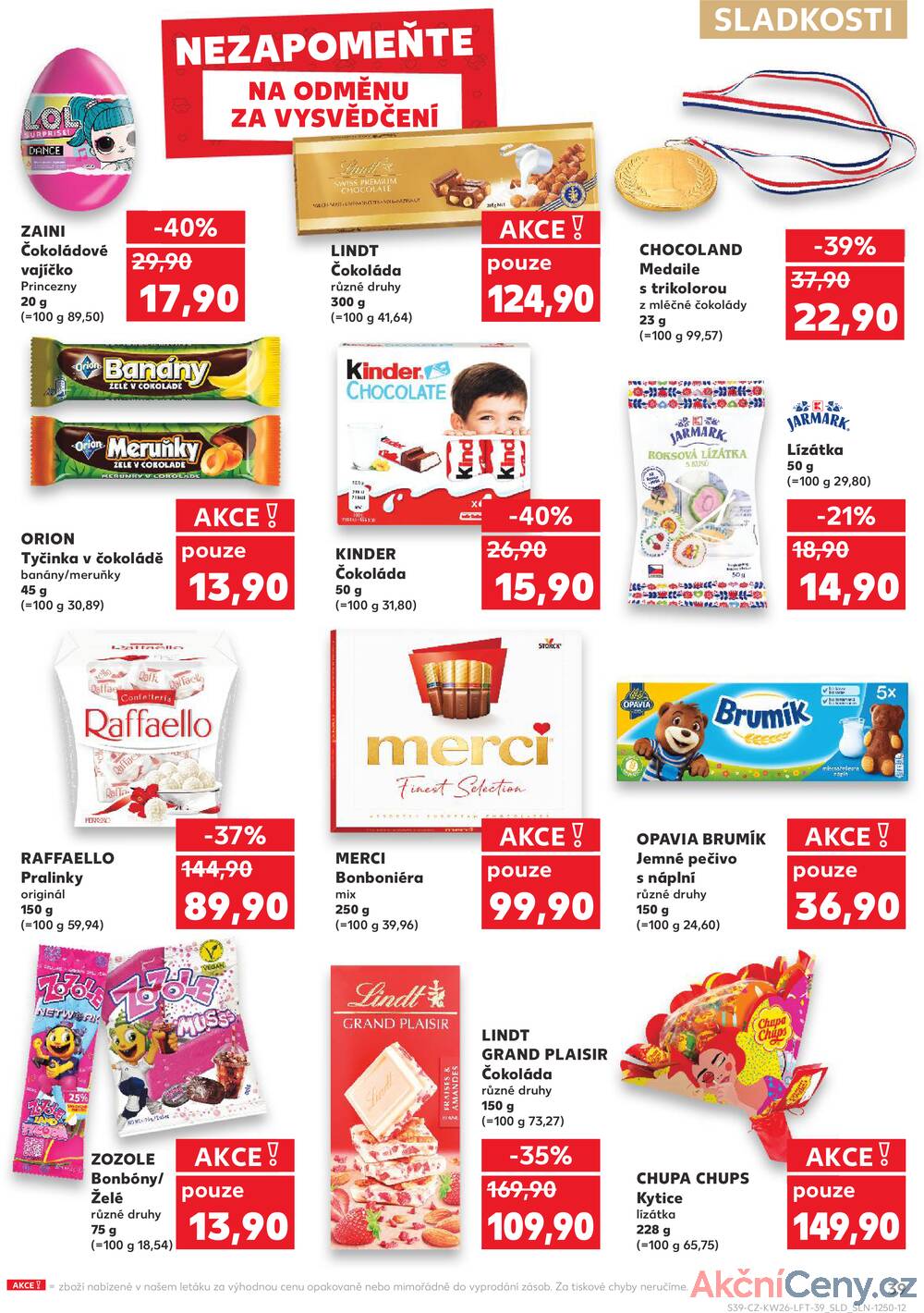 Leták Kaufland - Kaufland 25.6. - 1.7. - Kaufland - Litoměřice - strana 39