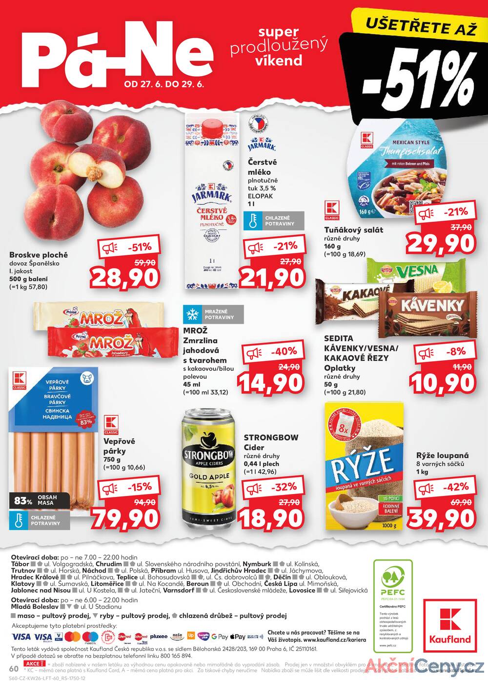 Leták Kaufland - Kaufland 25.6. - 1.7. - Kaufland - Teplice - strana 60