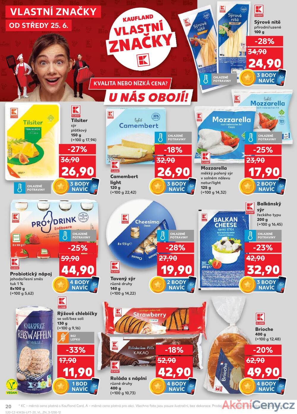 Leták Kaufland - Kaufland 25.6. - 1.7. - Kaufland - Boskovice - strana 20