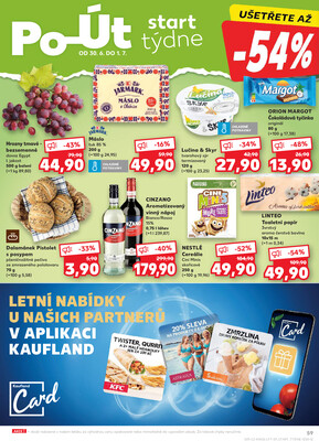 Kaufland 25.6. - 1.7. - Kaufland - Boskovice