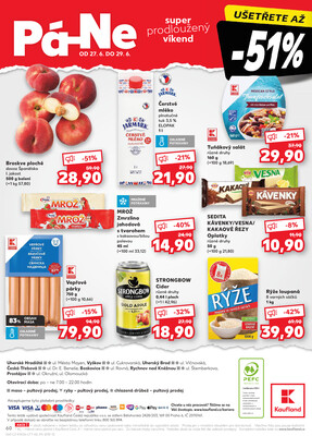 Kaufland 25.6. - 1.7. - Kaufland - Boskovice